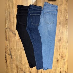 GAP 90s straight high rise jean bundle